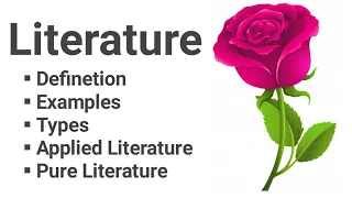 What is literature |Defination of Literature |Applied and pure Literature