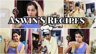 Aswin Tries Easy Recipes | Diya Krishna | Ozy Talkies