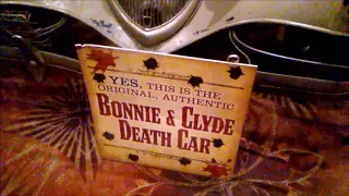 THE REAL BONNIE & CLYDE DEATH CAR At WHISKEY PETE'S CASINO In Primm, Nevada  Part 1