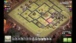 Clash of clan Player caught cheating