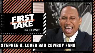 Stephen A. LOVES basking in Cowboys fans' misery 💔😅 | First Take