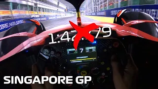 Beating SERGIO PEREZ Citrix Virtual Laptime @SINGAPORE #f1  #f12022  #simracing