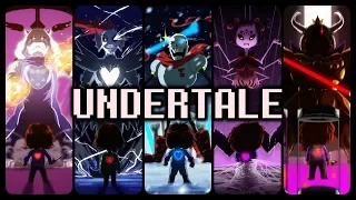 Undertale - All Boss Fights & Ending (Neutral Route)