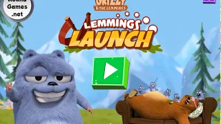 Lemmings Launch Grizzy and The Lemmings GamePlay