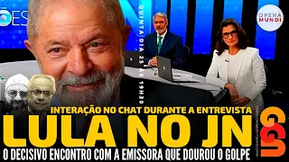 Lula no Jornal Nacional, com Nassif & Conde