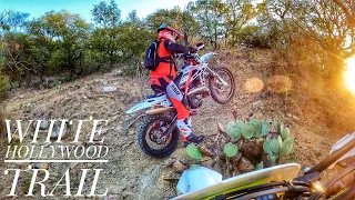 AUSSIE TRAVELS RIDING WHITE HOLLYWOOD TRAIL AT TWIN HILLS #hardenduro #enduro #husqvarna