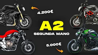 Motos del A2 de SEGUNDA MANO por menos de 5.000€ 💸