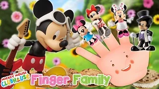 Mickey Mouse Club House FINGER FAMILY SONG ♥Toy Nursery Rhyme♥ Kids Songs Minnie Mouse