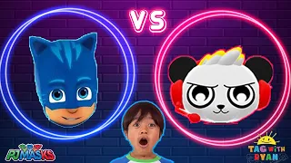 Tag with Ryan 2021 New Update Pj Masks Catboy VS Combo Panda Hacks New Characters Unlocked Pizza