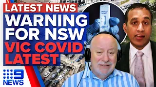 Daily NSW COVID-19 cases could surpass 100,000, Victorians race for rapid tests | 9 News Australia