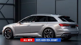 MUST WATCH ! Unveiling the 2025 AUDI RS4 AVANT : Your Ultimate Guide to Innovation and Style!