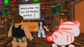 She received her Dream Pet on her Birthday then something happened (Adopt Me Roblox)