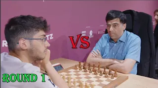 Alireza Firoujza (2777) vs Viswanathan Anand (2754) || SuperUnited Rapid 2023 - R2