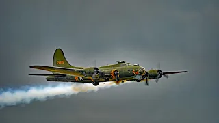 Boeing B 17 Sally B @ BOB Airshow 2023 at IWM Duxford - Saturday