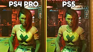 Cyberpunk 2077 - Next-Gen Patch PS5 Vs PS4 PRO Graphics Comparison (Patch 1.5 + Ray Tracing)