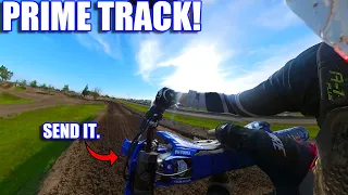 THIS NEW LAYOUT AT ALBANY MX IS WIDE OPEN! (YZ250F)