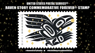 Raven Story Commemorative Forever® Stamp