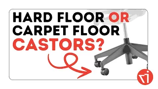 What Type of Castors for my Office Task Chair | Carpet or Hard-Floor?