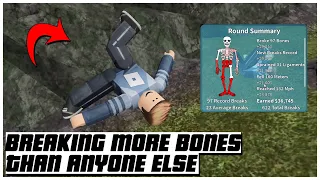 Breaking more bones than anyone else EVER HAS 9 OCTILLION Broken Bones Roblox 2022 | Ogygia Vlogs🇺🇸