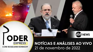 PRF cita método terrorista em bloqueios; Aras reúne gabinete de crise; Lula opera lesão e passa bem