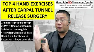 4 Hand Exercises After Carpal Tunnel Surgery Release