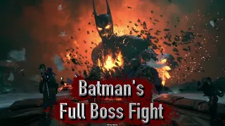 Batman's Full Boss Fight (Suicide Squad Kill The Justice League)