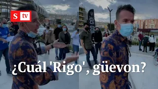 Rigoberto Urán no deja de bromear con sus fanáticos: esto hizo en Tunja | Videos Semana