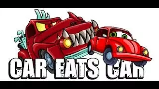 Машина ест Машину 3 игра  Car Eats Car 3  - Побеждаем первого босса, про машинки как мульт #1