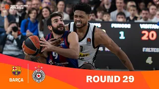 Barcelona-Partizan | Round 29 Highlights | 2023-24 Turkish Airlines EuroLeague