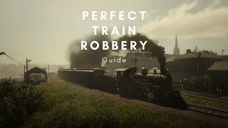 How To Do A Perfect Train Robbery In Red Dead 2 For Fast Money | NO BOUNTY | Guide