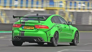 Jaguar XE SV Project 8 (600HP) - Lovely Exhaust Sounds, Visual Review, Accelerations!
