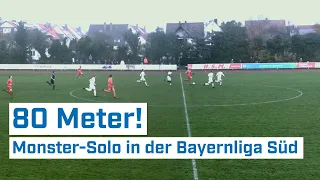 Roadrunner: Bayernliga-Kicker trifft nach 80-Meter-Sololauf