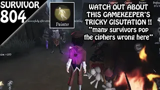 Most player lost against gamekeeper because this moment - Survivor Rank #804 (Identity v)