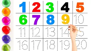 123 Counting | 1-10 Count Numbers | 1234 Numbers Song | 123 Kids | learn color | Kids Learning Point