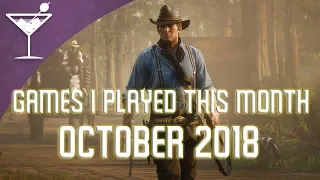 Games I Played This Month: October 2018