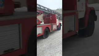 Экстренный приезд пожарных машин