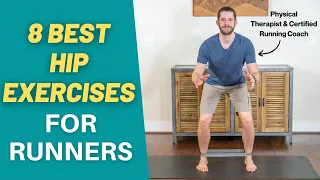 The 8 BEST Hip Strengthening Exercises for Runners | PT Time with Tim