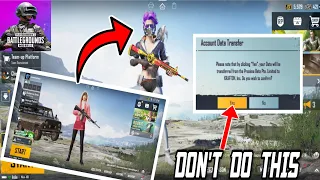 HOW TO TRANSFER OLD PUBG MOBILE KOREAN/VIETNAM/GLOBAL VERSION AC TO BATTLEGROUNDS MOBILE INDIA