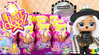 Hair Dooz FULL CASE Witchay Bay Bay Hair Goals Salon Color Changing Hair Dolls Cupcake Kids Club