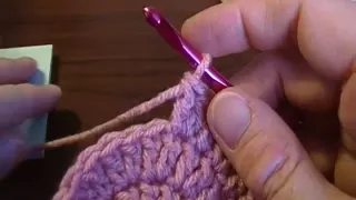 Back to Basics Crochet: Make a flat circle with double crochet.