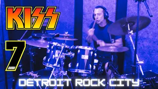 Kiss - Detroit Rock City  - Drum Cover One Take