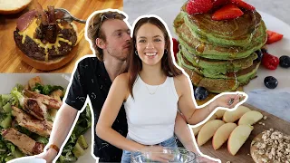 WHAT WE EAT IN A DAY *couples edition*