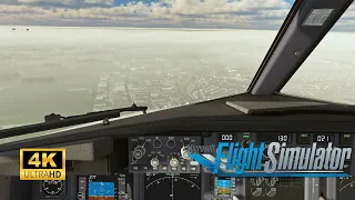 REALISTIC AIRLINE PILOT SIMULATOR ! | AMAZING GRAPHICS in MSFS 2023 | BOEING 737NG LANDING ROTTERDAM