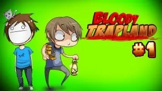 DEADLY BROFISTS! - Pewds & Cry Plays: Bloody Trapland - Part 1