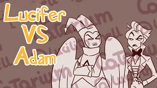 Luci vs Adam | Hazbin Hotel Comic-Dub | Lucilith_Hell