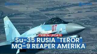 🔴 Amerika Marah Besar! Pilot Jet Tempur Rusia Kembali Ganggu MQ-9 Reaper di Langit Suriah