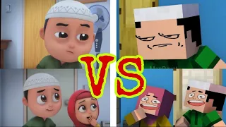 Nussa Dan Rara COMPARISON Minecraft VS Original - Jangan Boros (Minecraft Animation) by ManDayat