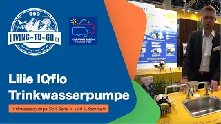 Lilie Wasserpumpen. Neu: IQflo Trinkwasserpumpe und die Soft Serie 4- und 5-Kammern Membranpumpen.