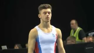 Giarnni Regini Moran - GOLD - Vault - 2015 British Gymnastics Championships - Men's Masters