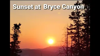 Stunning SUNSET Captured in 6mins, @ BRYCE CANYON, Utah